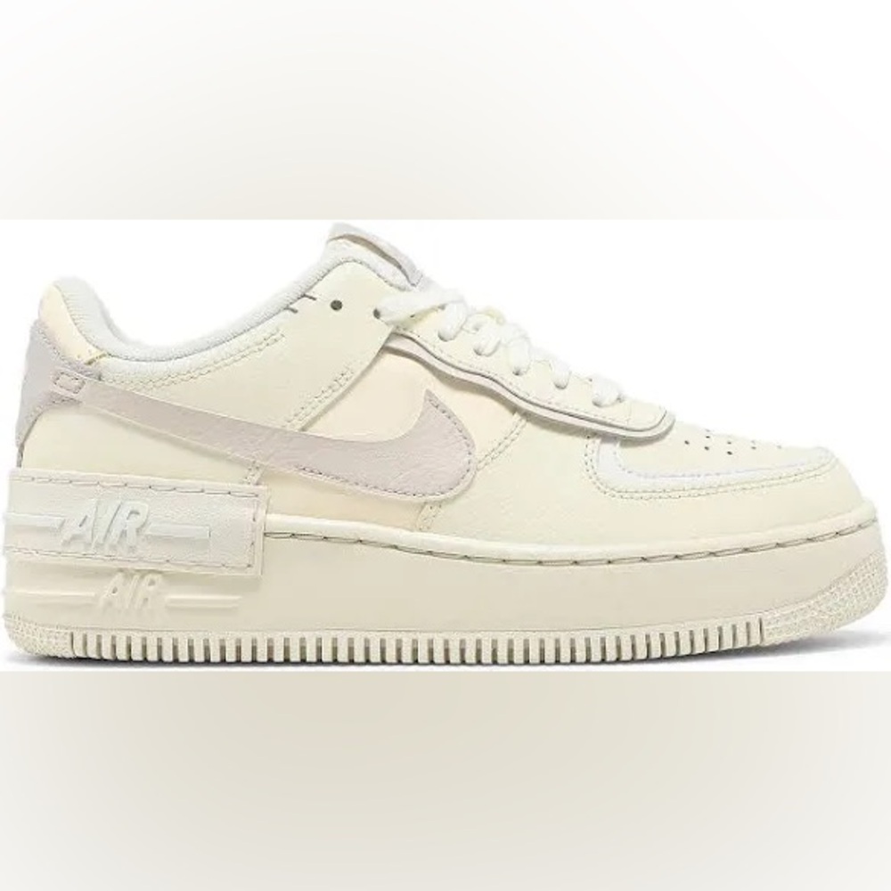 Nike Air Force 1 Shadow 'coconut Milk' Cu8591-102 Women's Shoes Size 7.5 US